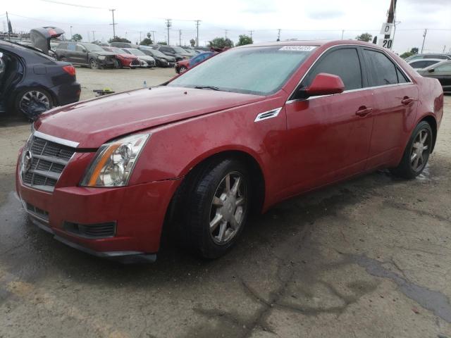 1G6DR57V980190658 - 2008 CADILLAC CTS HI FEATURE V6 RED photo 1