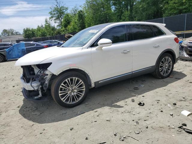 2LMPJ6LR3GBL29535 - 2016 LINCOLN MKX RESERVE WHITE photo 1