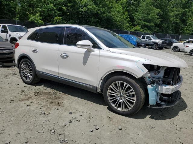2LMPJ6LR3GBL29535 - 2016 LINCOLN MKX RESERVE WHITE photo 4