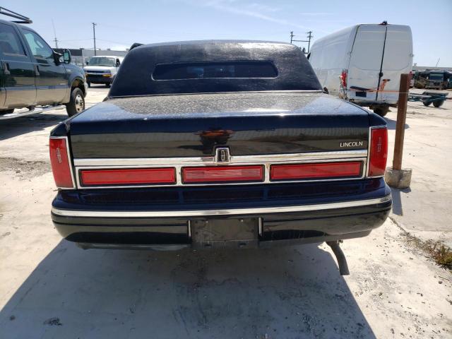 1LNLM81W1TY696243 - 1996 LINCOLN TOWN CAR EXECUTIVE BLACK photo 6