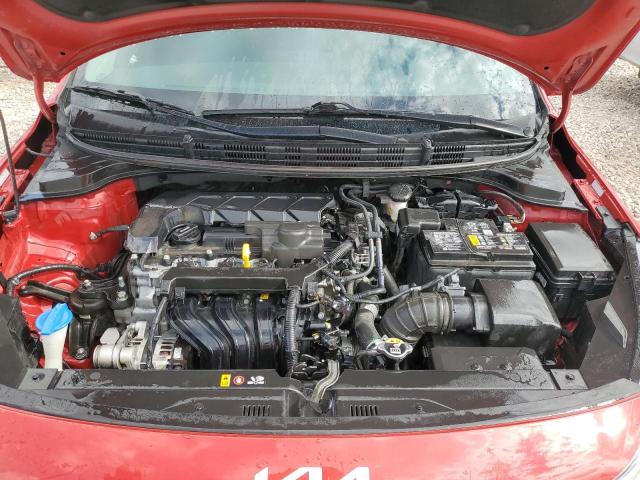 3KPA25AD2PE544479 - 2023 KIA RIO S RED photo 11