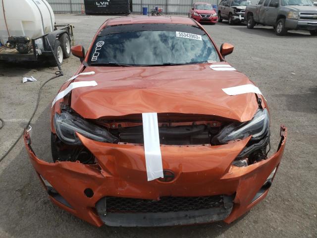 JF1ZNAA16E9705254 - 2014 TOYOTA SCION FR-S ნარინჯისფერი ფოტო 5