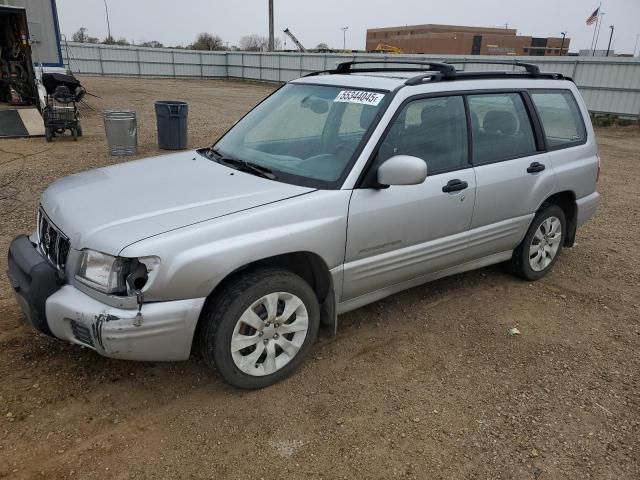 JF1SF65682H704450 - 2002 SUBARU FORESTER S SILVER photo 1