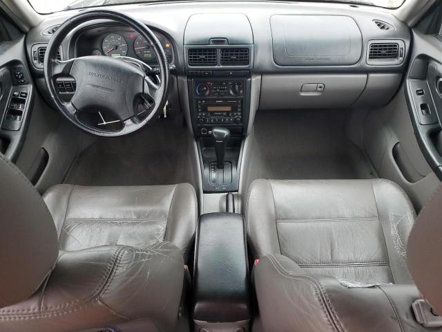 JF1SF65682H704450 - 2002 SUBARU FORESTER S SILVER photo 8