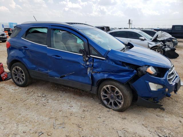 MAJ6S3KL5KC299392 - 2019 FORD ECOSPORT TITANIUM BLUE photo 4