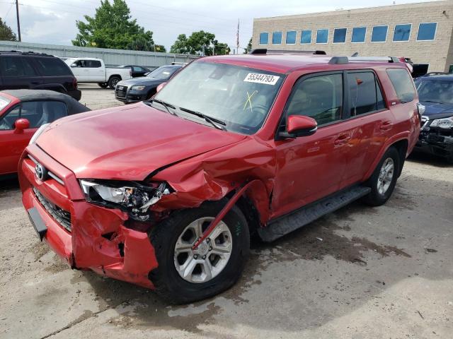 JTENU5JR2N6007018 - 2022 TOYOTA 4RUNNER SR5/SR5 PREMIUM 红色 照片 1