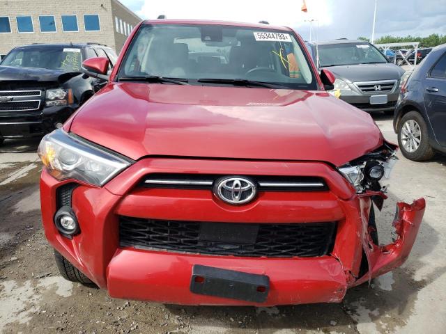 JTENU5JR2N6007018 - 2022 TOYOTA 4RUNNER SR5/SR5 PREMIUM 红色 照片 5