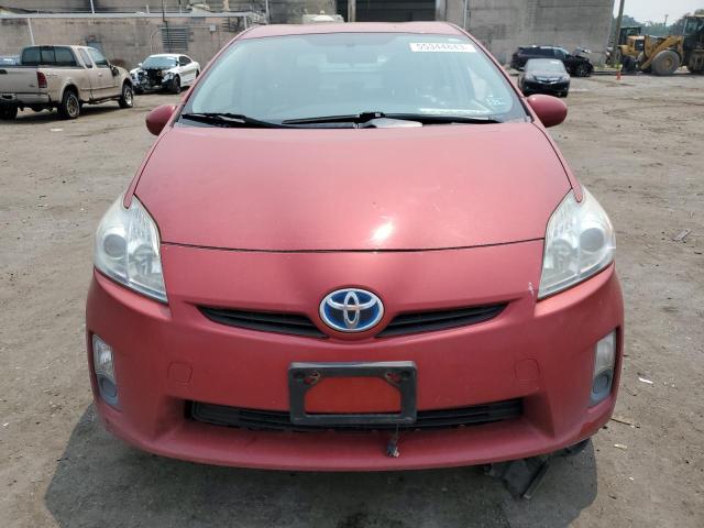 JTDKN3DU0A0122478 - 2010 TOYOTA PRIUS RED photo 5