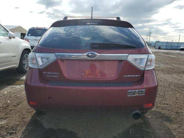 JF1GH6B61AH826800 - 2010 SUBARU IMPREZA 2.5I PREMIUM MAROON photo 6