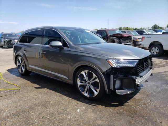 WA1VXBF73ND004605 - 2022 AUDI Q7 PRESTIGE SILVER photo 4