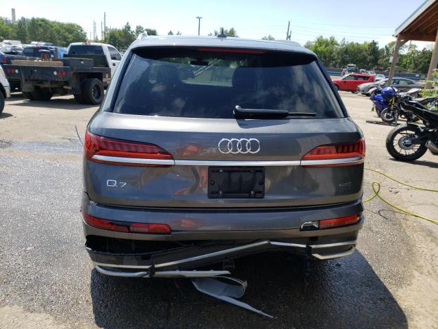 WA1VXBF73ND004605 - 2022 AUDI Q7 PRESTIGE SILVER photo 6