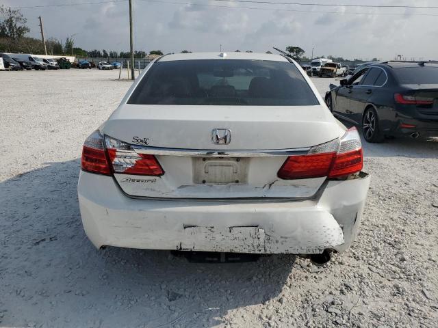 1HGCR2F89EA013389 - 2014 HONDA ACCORD EXL WHITE photo 6