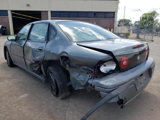 2G1WF55E249254274 - 2004 CHEVROLET IMPALA GRAY photo 3