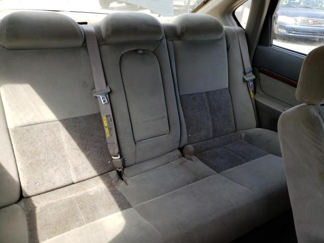 2G1WF55E249254274 - 2004 CHEVROLET IMPALA GRAY photo 6