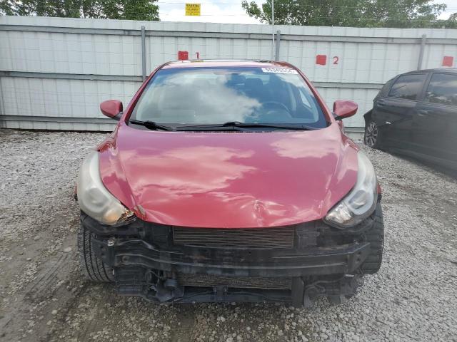 KMHDH4AE6FU321131 - 2015 HYUNDAI ELANTRA SE RED photo 5