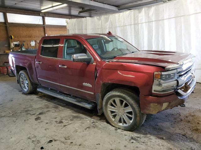 3GCUKTEC5GG297465 - 2016 CHEVROLET SILVERADO K1500 HIGH COUNTRY BURGUNDY photo 4