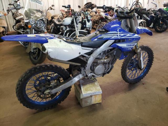 JYACG40C0KA003189 - 2019 YAMAHA YZ250 F BLUE photo 4