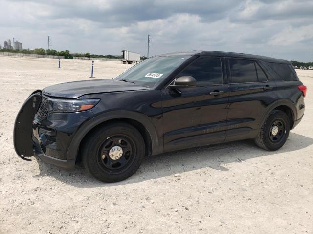 1FM5K8AC9MNA11722 - 2021 FORD EXPLORER POLICE INTERCEPTOR 黑色 照片 1