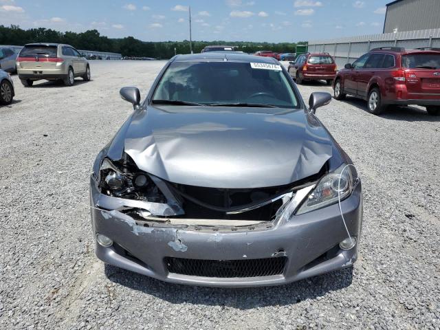 JTHFF2C23D2528044 - 2013 LEXUS IS 250 GRAY photo 5