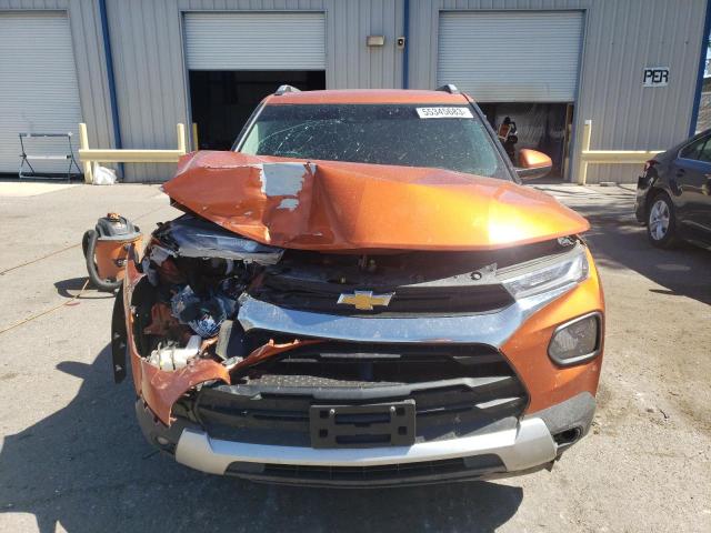 KL79MRSLXPB024499 - 2023 CHEVROLET TRAILBLAZE LT ORANGE photo 5