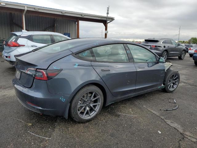 5YJ3E1EA4NF230672 - 2022 TESLA MODEL 3 Boz foto 3