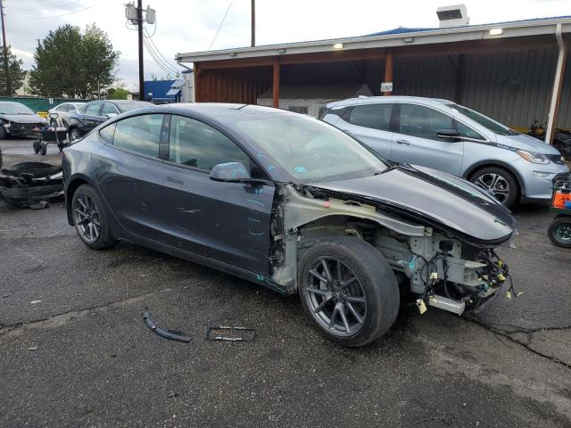 5YJ3E1EA4NF230672 - 2022 TESLA MODEL 3 Boz foto 4