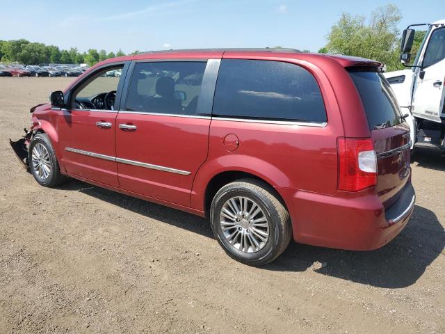 2C4RC1CG4ER329150 - 2014 CHRYSLER TOWN & COU TOURING L RED photo 2