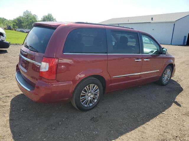 2C4RC1CG4ER329150 - 2014 CHRYSLER TOWN & COU TOURING L RED photo 3