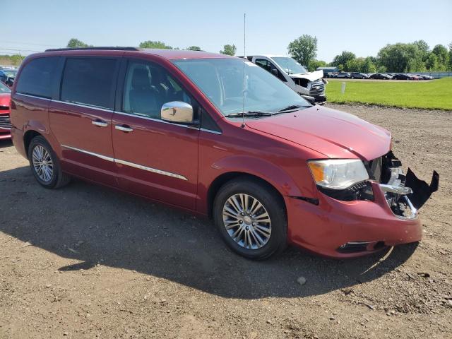 2C4RC1CG4ER329150 - 2014 CHRYSLER TOWN & COU TOURING L RED photo 4