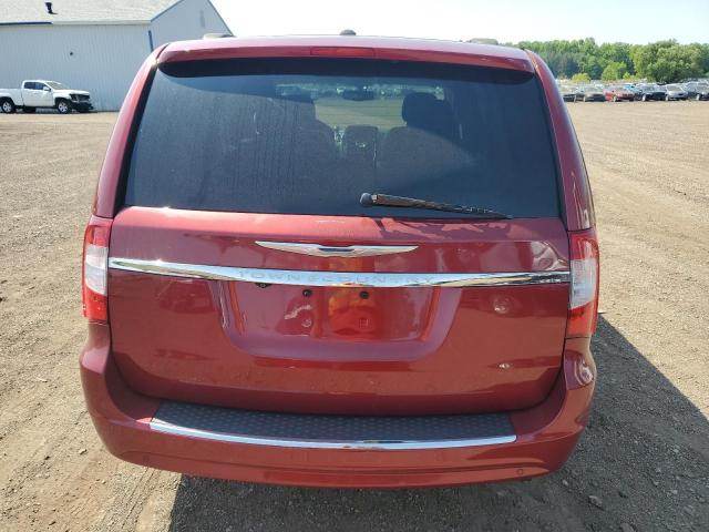 2C4RC1CG4ER329150 - 2014 CHRYSLER TOWN & COU TOURING L RED photo 6