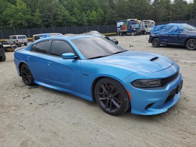 2C3CDXGJ5JH325947 - 2018 DODGE CHARGER R/T 392 BLUE photo 4