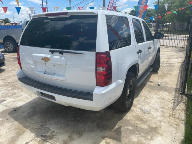 1GNLC2E00CR234154 - 2012 CHEVROLET TAHOE POLICE WHITE photo 4