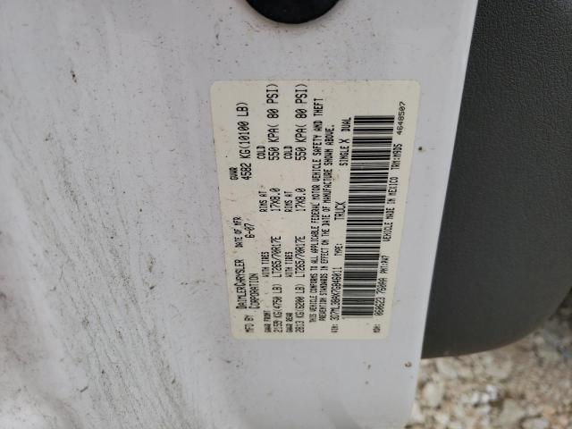 3D7ML38AX7G846011 - 2007 DODGE RAM 3500 ST WHITE photo 12