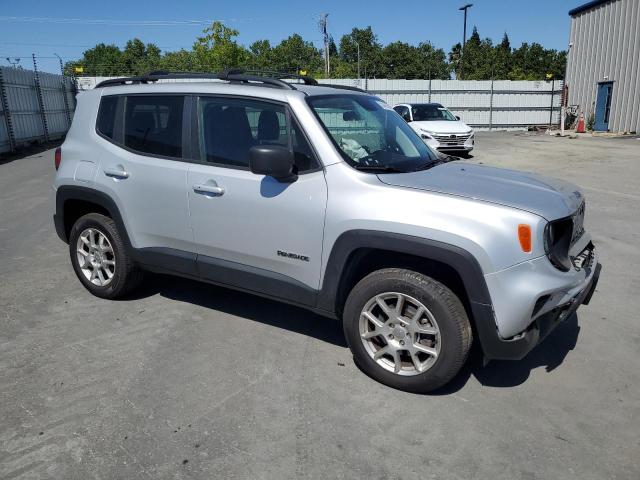 ZACNJBAB4KPJ76333 - 2019 JEEP RENEGADE SPORT SILVER photo 4