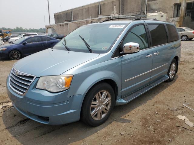 2A8HR64X79R653083 - 2009 CHRYSLER TOWN & COU LIMITED BLUE photo 1