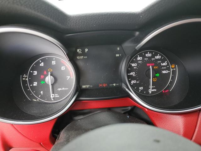 ZASFAKPN3J7B89702 - 2018 ALFA ROMEO STELVIO SPORT ნაცრისფერი ფოტო 9