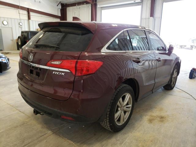 5J8TB3H30FL005375 - 2015 ACURA RDX BURGUNDY photo 3