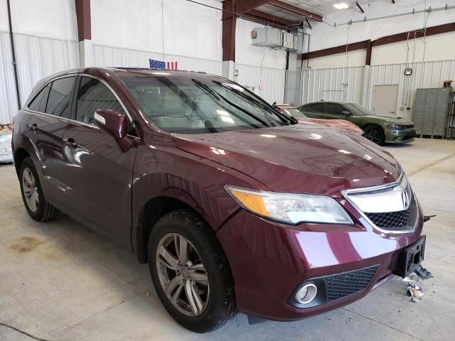 5J8TB3H30FL005375 - 2015 ACURA RDX BURGUNDY photo 4