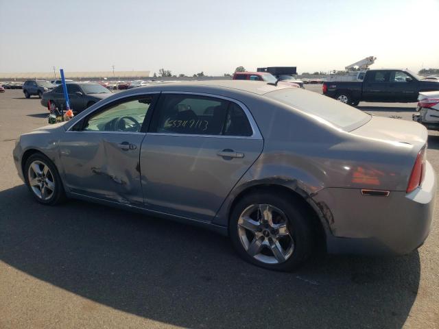 1G1ZH57B284261325 - 2008 CHEVROLET MALIBU 1LT BLUE photo 2