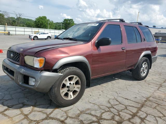 JN8DR07Y91W525712 - 2001 NISSAN PATHFINDER LE MAROON photo 1