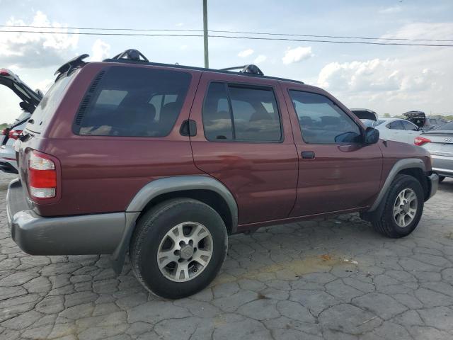 JN8DR07Y91W525712 - 2001 NISSAN PATHFINDER LE MAROON photo 3