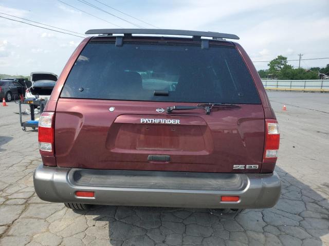 JN8DR07Y91W525712 - 2001 NISSAN PATHFINDER LE MAROON photo 6