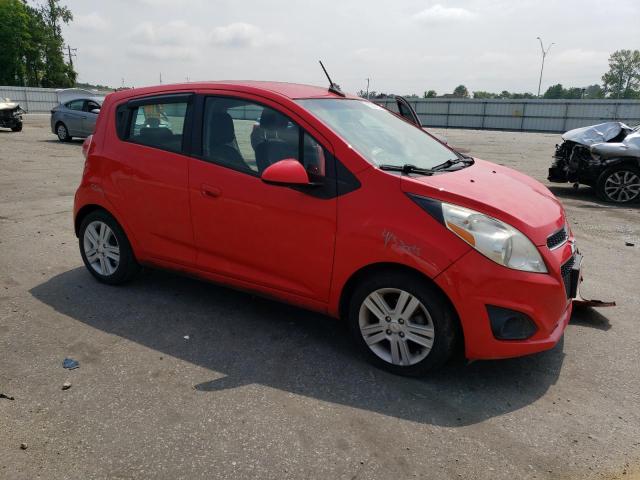 KL8CD6S91DC510760 - 2013 CHEVROLET SPARK 1LT RED photo 4