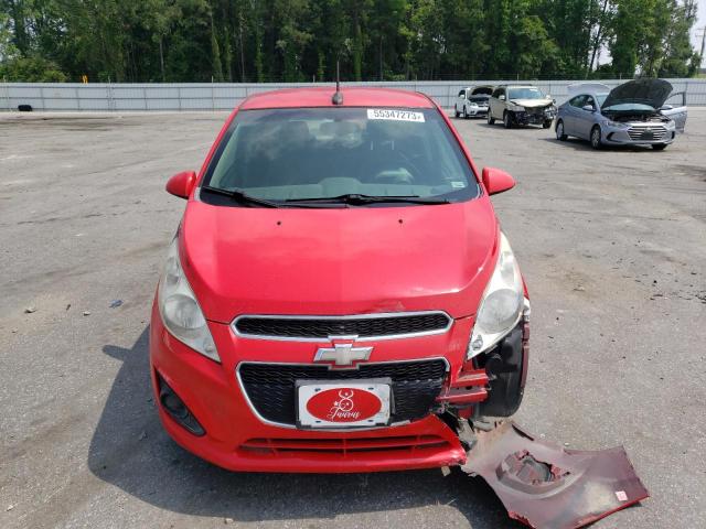 KL8CD6S91DC510760 - 2013 CHEVROLET SPARK 1LT RED photo 5