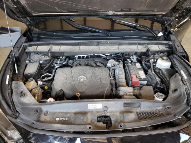 5TDGZRAH8LS509624 - 2020 TOYOTA HIGHLANDER XLE BLACK photo 11