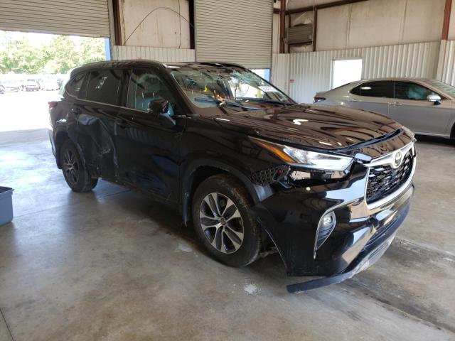 5TDGZRAH8LS509624 - 2020 TOYOTA HIGHLANDER XLE BLACK photo 4