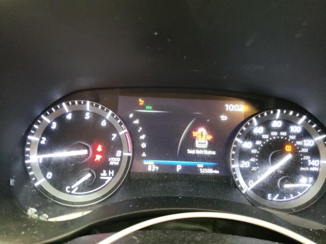 5TDGZRAH8LS509624 - 2020 TOYOTA HIGHLANDER XLE BLACK photo 9