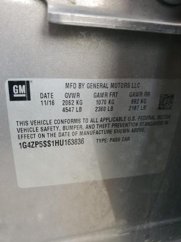 1G4ZP5SS1HU163836 - 2017 BUICK LACROSSE ESSENCE Boz foto 13