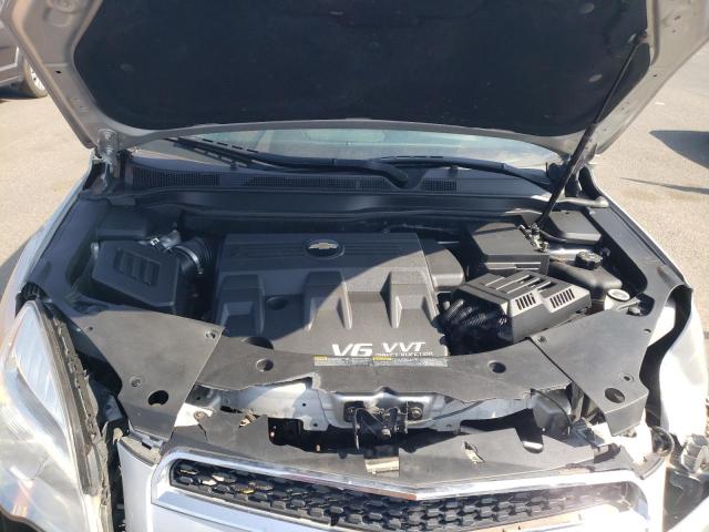 2CNFLEEYXA6389439 - 2010 CHEVROLET EQUINOX LT SILVER photo 12