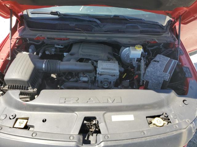 1C6SRFLT5KN541565 - 2019 RAM 1500 REBEL Қызыл фото 11